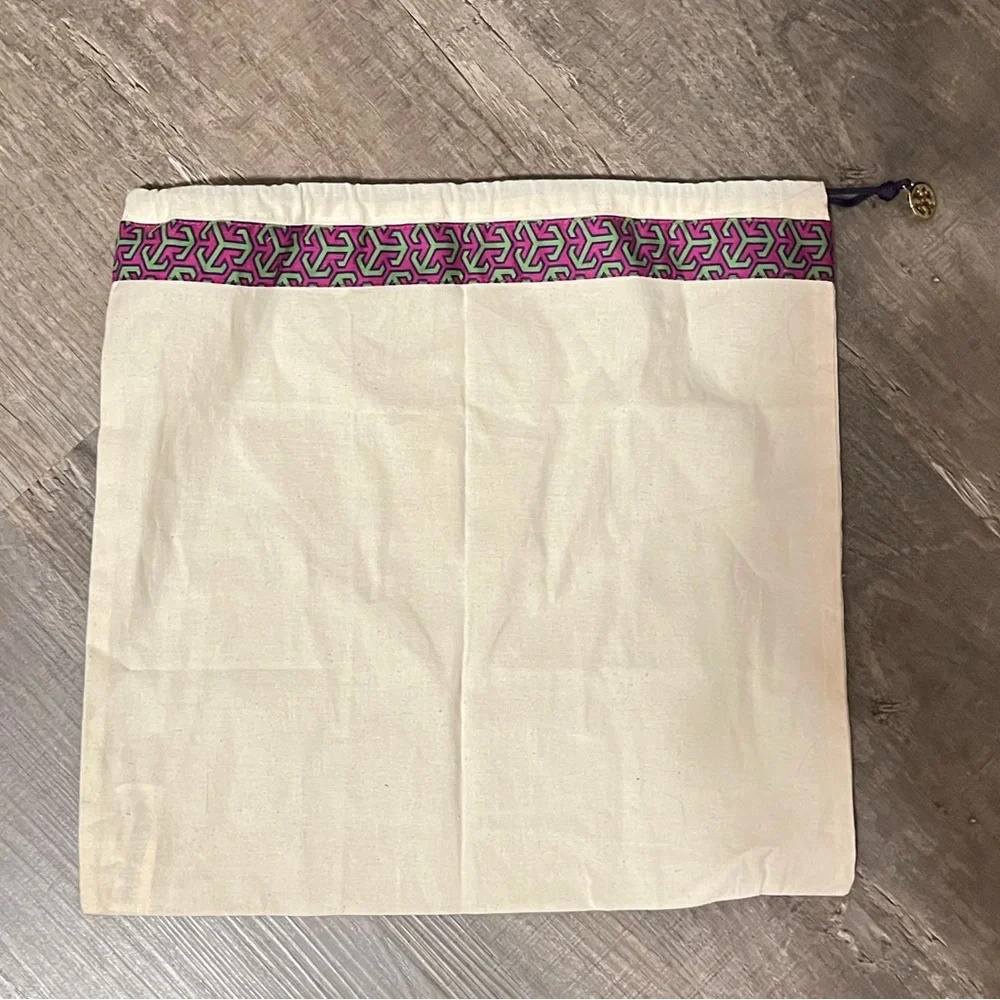 Tory Burch Women's Canvas Drawstring Dust Bag